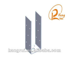 Stainless Steel Galvanized steel Timber Pole U Bracket For Timber